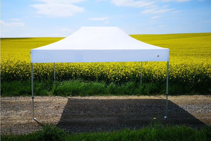 Tenda pubblicitaria a forbice 3x3 m