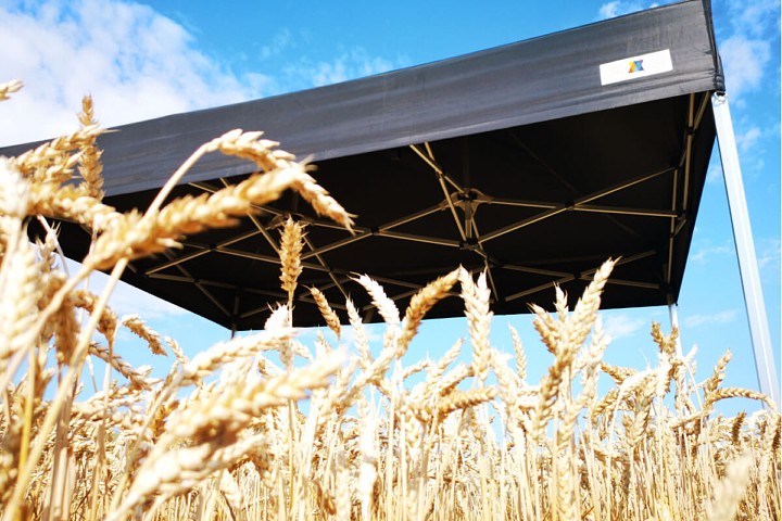 Tendone espositivo per feste 3x3 mt