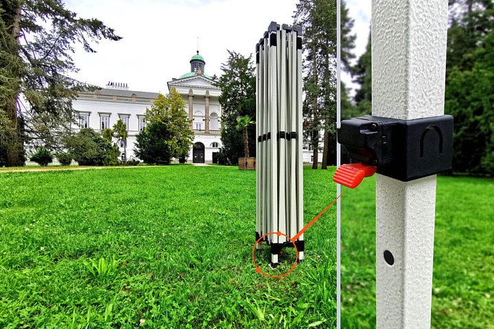 Tenda pubblicitaria pieghevole 3x4,5m