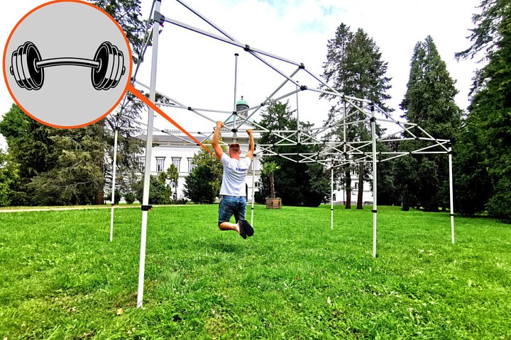 Tenda pubblicitaria 3x4,5m