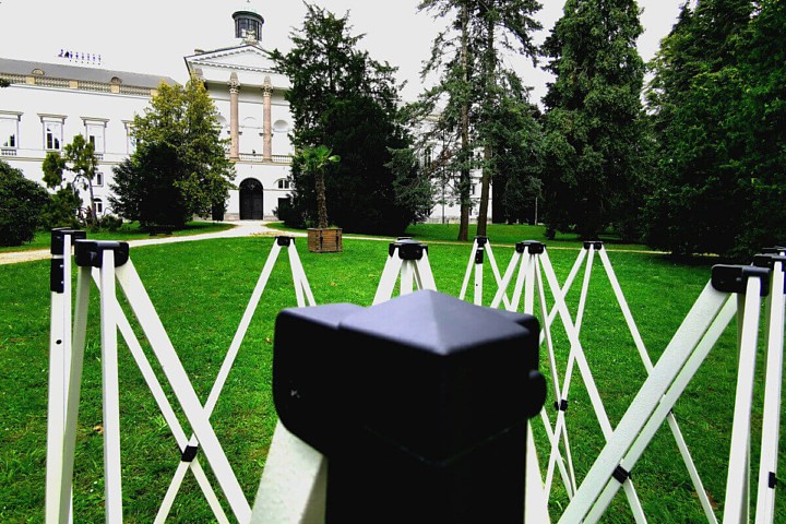 Tenda a forbice per stampa 3x4,5m