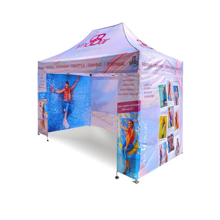 Tenda commerciale mobile