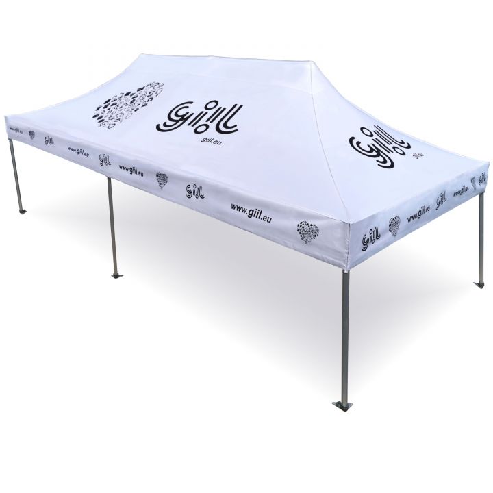 Tenda da festa gialla