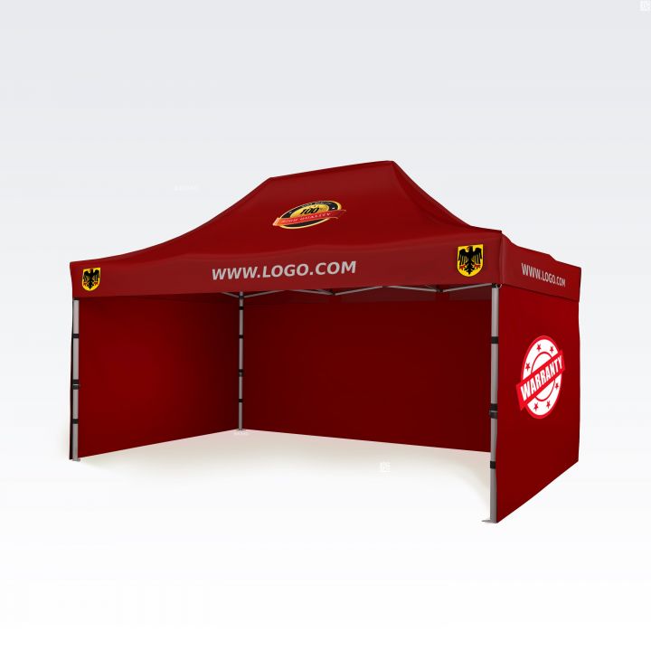 Tenda pop up per eventi di vendita